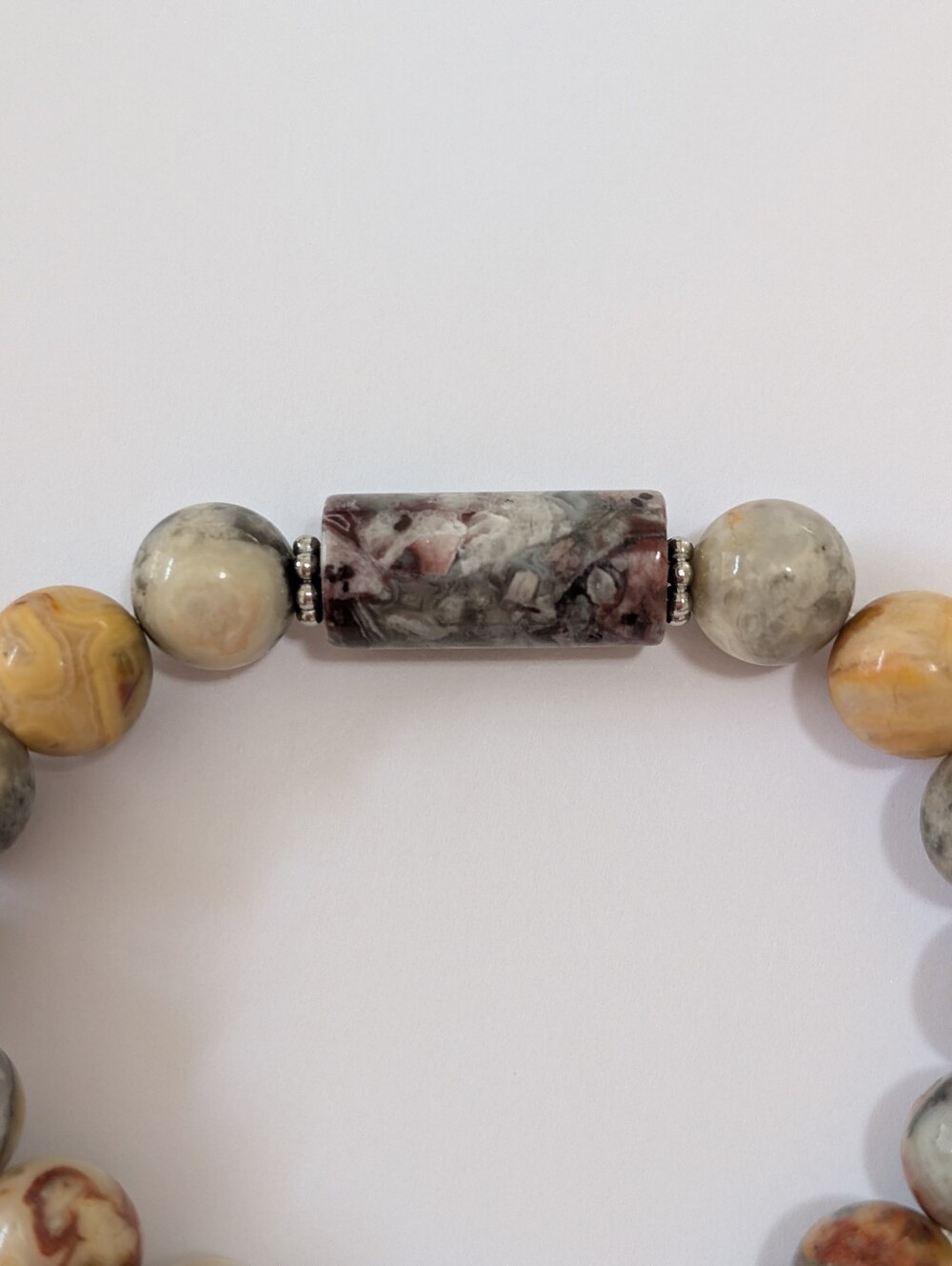 Crazy Lace Agate Bracelet - Picture 4 of 7